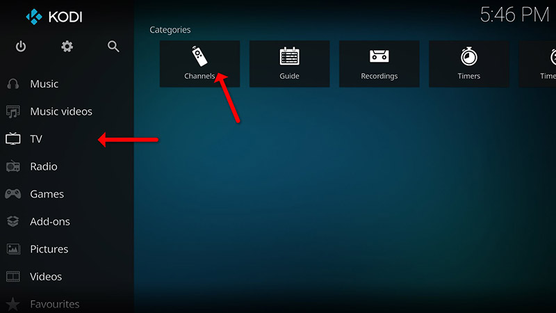 kodi guide